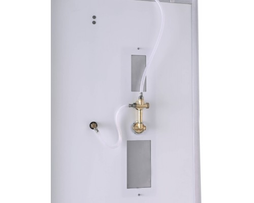 Душевая кабина AvaCan D2012L AVA 120x80 левая, стандарт, стекла матовые, профиль хром