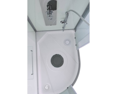Душевая кабина AvaCan D2012L AVA 120x80 левая, стандарт, стекла матовые, профиль хром