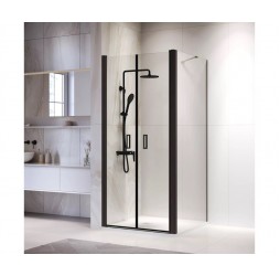 Душевой уголок rgw passage pa-134b 100х100 060814400-014 профиль черный, стекло прозрачное