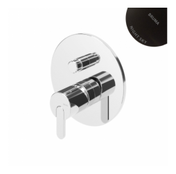 Смеситель скрытого монтажа Leaf Night Sky 167 130 1NS (на 2 потока)