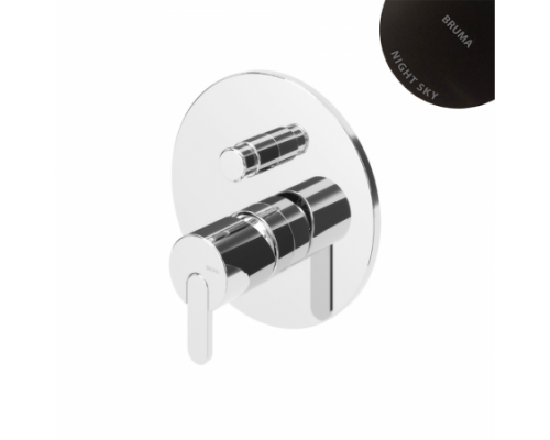 Смеситель скрытого монтажа Leaf Night Sky 167 130 1NS (на 2 потока)