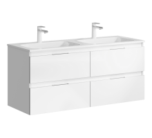 aqwella Тумба под умывальник 122x45 Accent Прямоугольная цвет белый ACC0112W