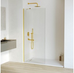 Душевую перегородку RGW WA-102Gb неподвижное Walk In cтекло прозрачное 6 мм 80*195