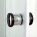 Душевая кабина AvaCan D120R AVA 120x80 без крыши, правая, стекла матовые, профиль хром