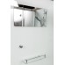 Душевая кабина AvaCan D120R AVA 120x80 без крыши, правая, стекла матовые, профиль хром