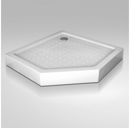 Душевой поддон трапеция RGW LUX/TN-TR белый акрил cерия Acryl (90*90*150) 16180599-41