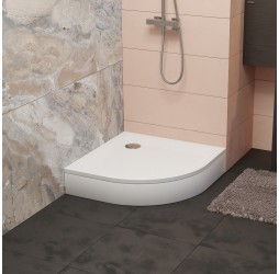 Душевой поддон полукруглый RGW STYLE P белый акрил cерия Acryl (80*80) 16180488-11