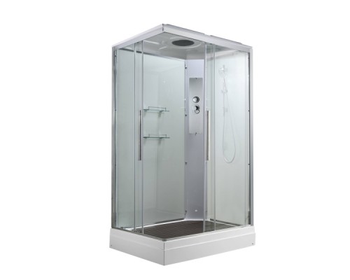 Душевая кабина AvaCan K2011 AVA 110x90 стандарт, стекла прозрачные, профиль хром