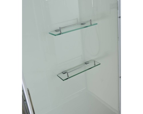 Душевая кабина AvaCan K2011 AVA 110x90 стандарт, стекла прозрачные, профиль хром
