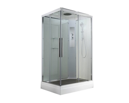 Душевая кабина AvaCan K2011 AVA 110x90 стандарт, стекла прозрачные, профиль хром