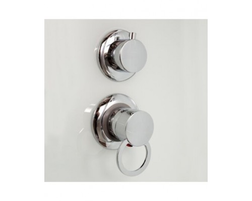 Душевая кабина AvaCan D120SR AVA 120x80 стандарт, правая, стекла матовые, профиль хром