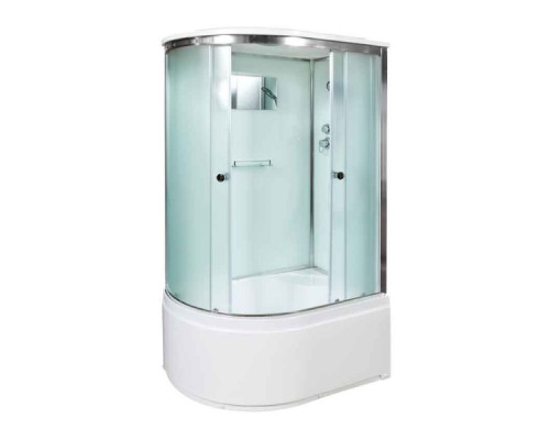 Душевая кабина AvaCan D120SR AVA 120x80 стандарт, правая, стекла матовые, профиль хром