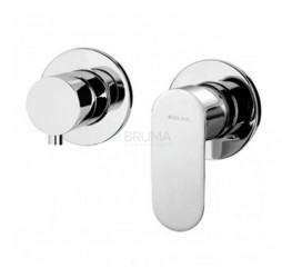 Смеситель скрытого монтажа на 2 отверстия, с 3 выходами Coral 194 140 0CR Chrome