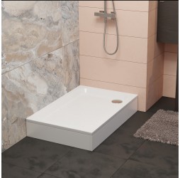 Душевой поддон прямоугольный RGW STYLE белый акрил cерия Acryl (80*120) 16180282-11