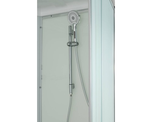 Душевая кабина AvaCan KD2912LED AVA 120x90 LED, стекла матовые, профиль хром