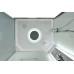 Душевая кабина AvaCan K2012LED AVA 120x90 LED, стекла прозрачные, профиль хром