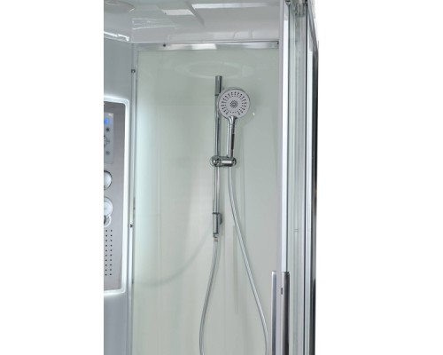 Душевая кабина AvaCan K2012LED AVA 120x90 LED, стекла прозрачные, профиль хром