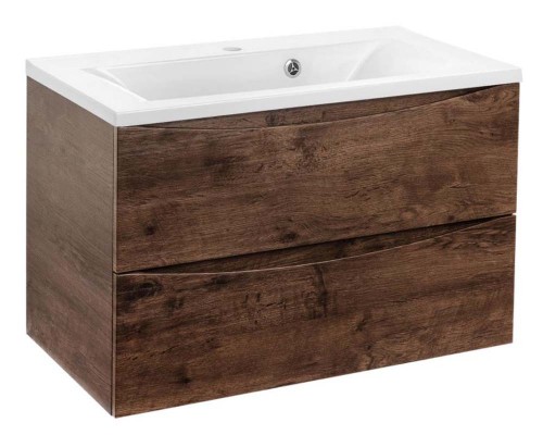 Тумба подвесная Vincea Mia 800 R.Wood VMC-2MA800RW