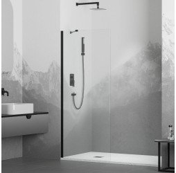 Душевую перегородку RGW WA-102-B неподвижное Walk In cтекло Прозрачное 6 мм  60*195