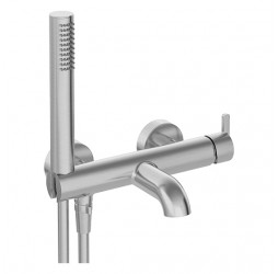 Deante Silia Смеситель для ванны, матовая сталь