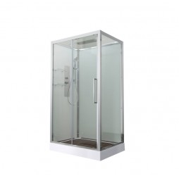 Душевая кабина Avacan Z2912 AVA 120x90 стекла прозрачные, профиль хром