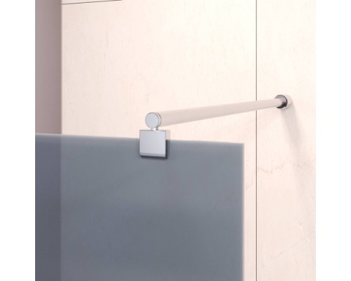 Стационарная шторка для ванны RGW Screens SC-051 60х150 тонированное стекло (Серое) 6мм 351105106-31