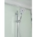 Душевая кабина Avacan EM3090LED AVA 90x90 LED, стекла матовые, профиль хром