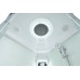 Душевая кабина Avacan EM3090LED AVA 90x90 LED, стекла матовые, профиль хром