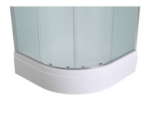 Душевая кабина Avacan EM3090LED AVA 90x90 LED, стекла матовые, профиль хром