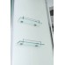 Душевая кабина Avacan EM3090LED AVA 90x90 LED, стекла матовые, профиль хром