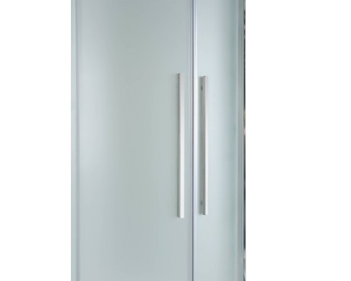 Душевая кабина Avacan EM3090LED AVA 90x90 LED, стекла матовые, профиль хром