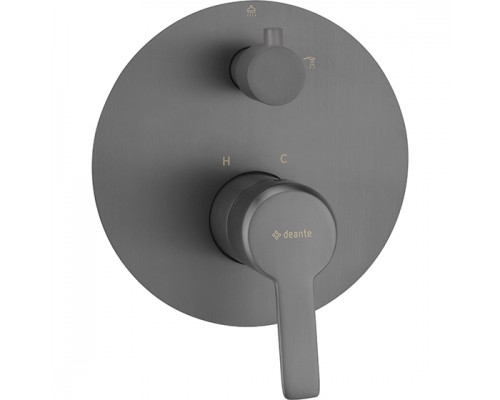 Deante Arnika Смеситель скрытого монтажа 2-функциональный, титан