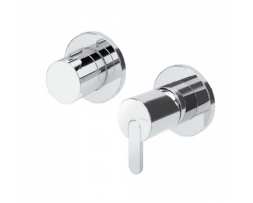 Смеситель скрытого монтажа, с 3 выходами Leaf 167 312 3CR Chrome