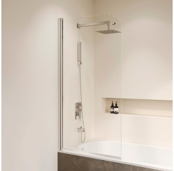 Шторка на ванну RGW Screens SC-109, 4111109107-11, 70 см, стекло прозрачное, профиль хром