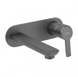 Deante Arnika Titanium Смеситель для раковины скрытого монтажа, титан