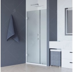 Распашная душевая дверь RGW HO-012 110*195 сатинат стекло 8 мм 350601211-21