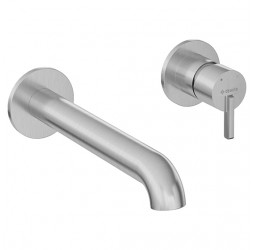 Deante Silia Смеситель для раковины скрытого монтажа, матовая сталь