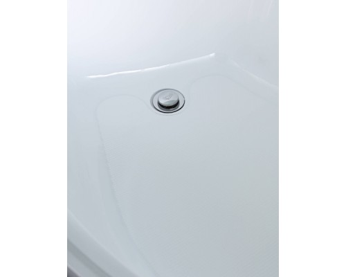 Душевая кабина Avacan D5080N AVA 80x80 без крыши, стекла матовые, профиль хром