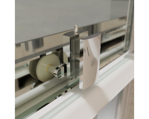 Раздвижная душевая дверь RGW PA-14 150*195 прозрачное стекло 6 мм 41081415-11