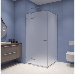 Душевой уголок 100*100*200 RGW SV-030-Gr Квадрат/Серый/Матовое/8 мм (353203000-210)