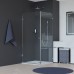 Душевой уголок RGW Hotel HO-034 100x100 стекла прозрачные, профиль хром 35063400-11