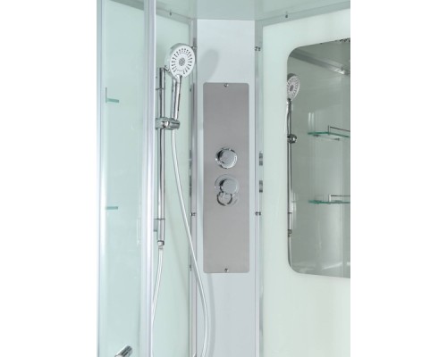 Душевая кабина Avacan A2010 AVA 100x100 стандарт, стекла прозрачные, профиль хром