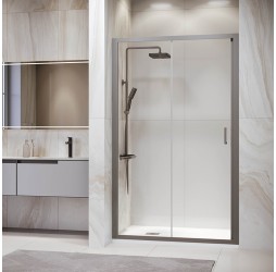 Раздвижная душевая дверь RGW PA-14 Gr 100*195 прозрачное стекло 6 мм 41081410-110