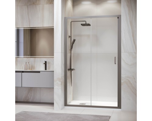 Раздвижная душевая дверь RGW PA-14 Gr 100*195 прозрачное стекло 6 мм 41081410-110