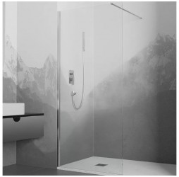 Душевую перегородку RGW WA-010 неподвижное Walk In cтекло Прозрачное 8 мм 140*195