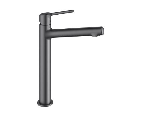 Смеситель для раковины Vincea Feerie VBF-5FE2GM, вороненая сталь