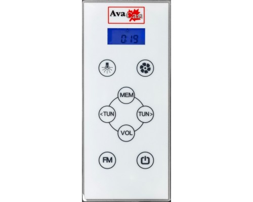 Душевая кабина Avacan Z111 AVA 100x100 стекла прозрачные, профиль хром