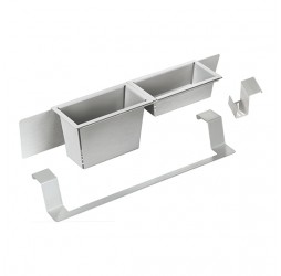 Deante Magnetic Комплект аксессуаров, матовая сталь