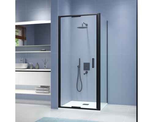 Душевой уголок RGW Stilvoll SV-145B 90х80 703214598-14 профиль черный, стекло прозрачное