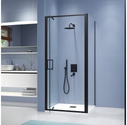 Душевой уголок RGW Stilvoll 80х120 703214582-14 черный, стекло прозрачное